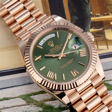 rolex day date schwarz gold|rolex day date 40 228235.